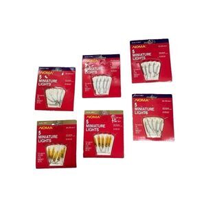 Vintage replacement Christmas string lights NOMA